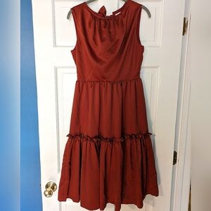 BHLDN Cocktail Length Party Dress